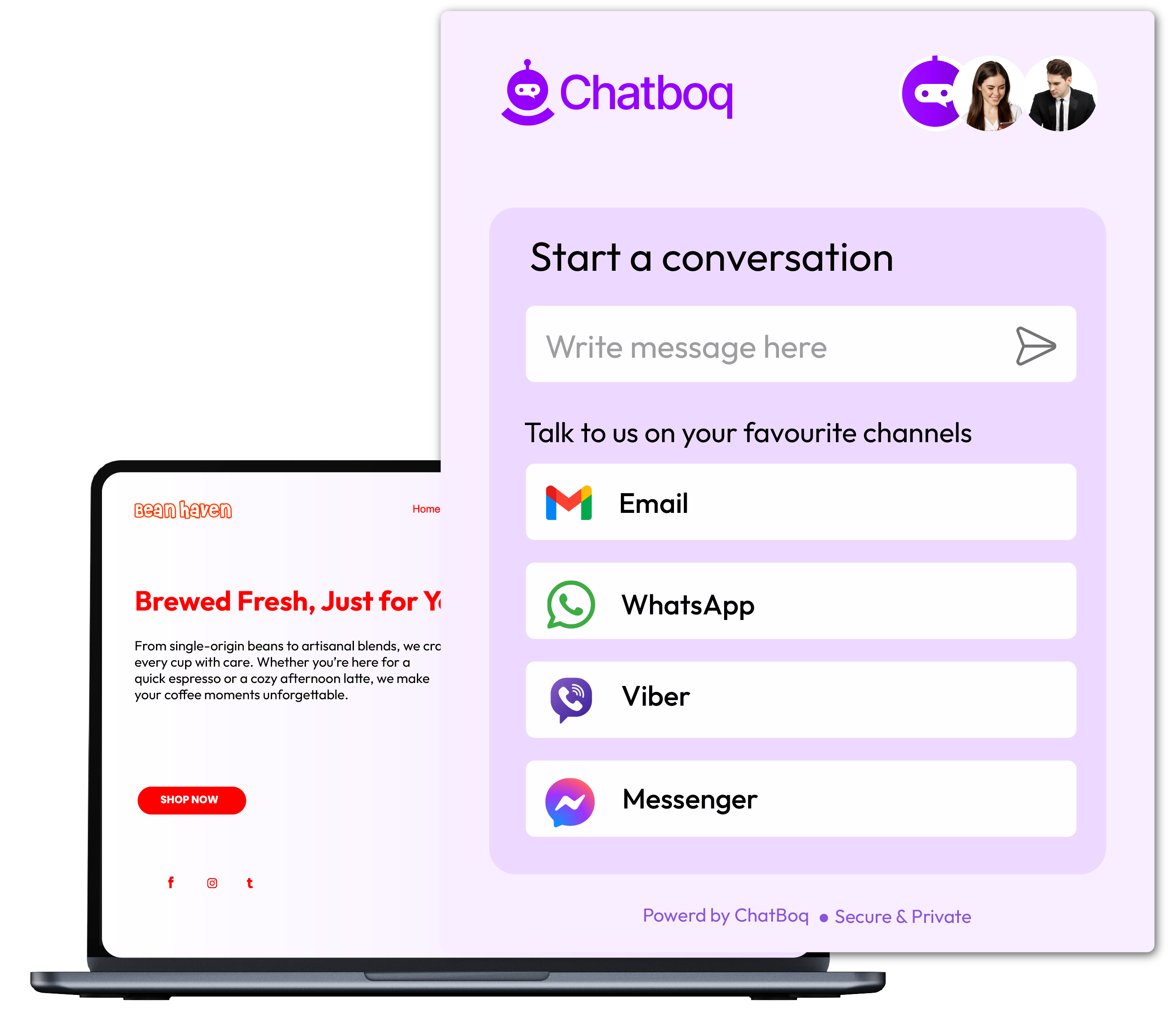 Chat with Customers Wherever They Are