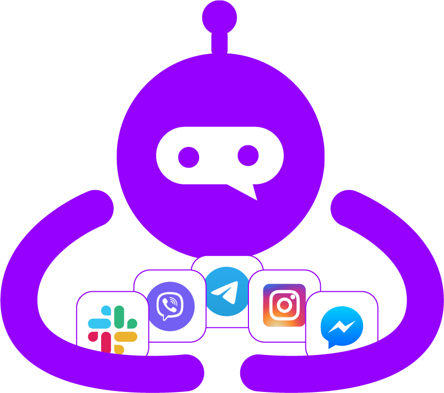 Chatboq connects to CRMs, Marketing Platforms, Help-desk suites, and collaboration hubs as well as social channels in a click.