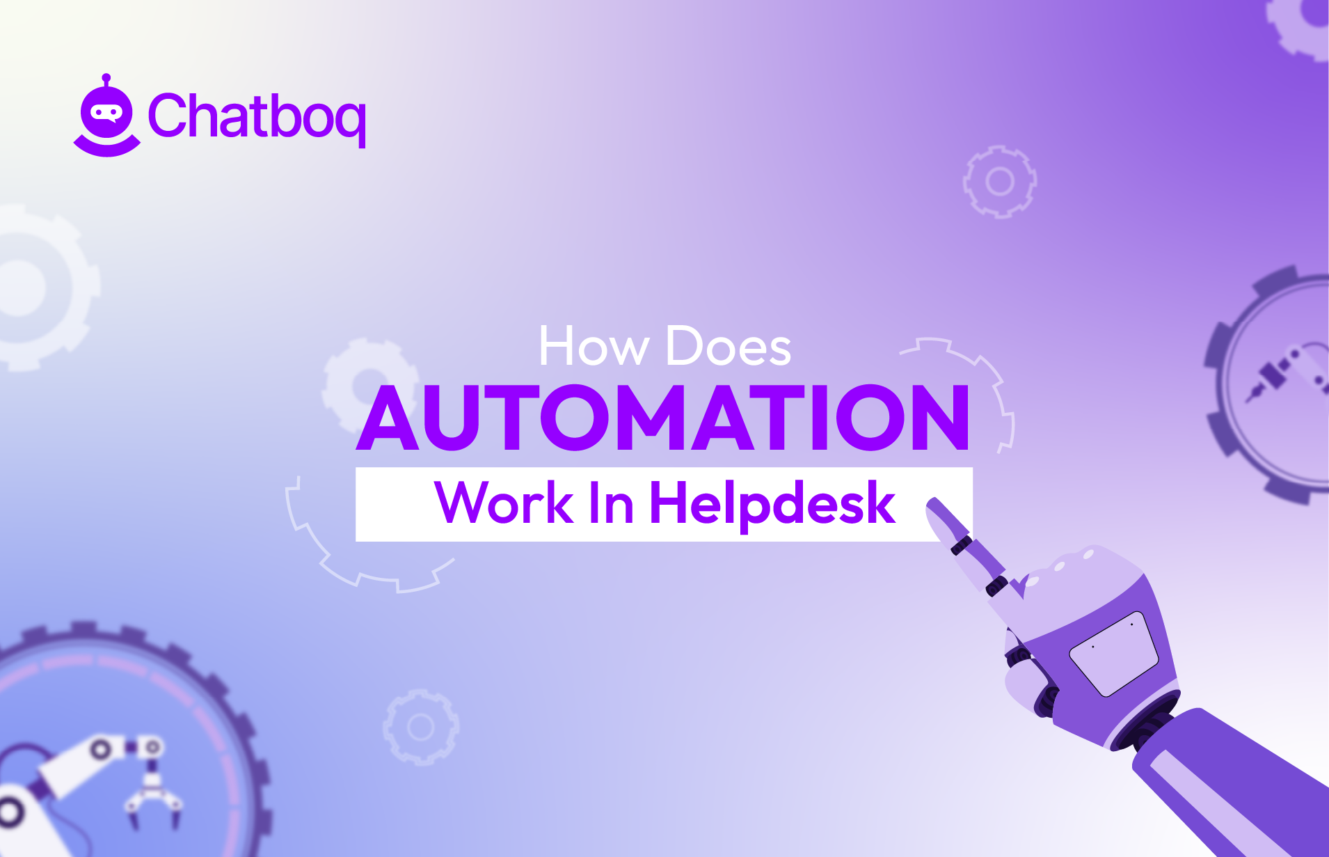 How does automation work in help desk