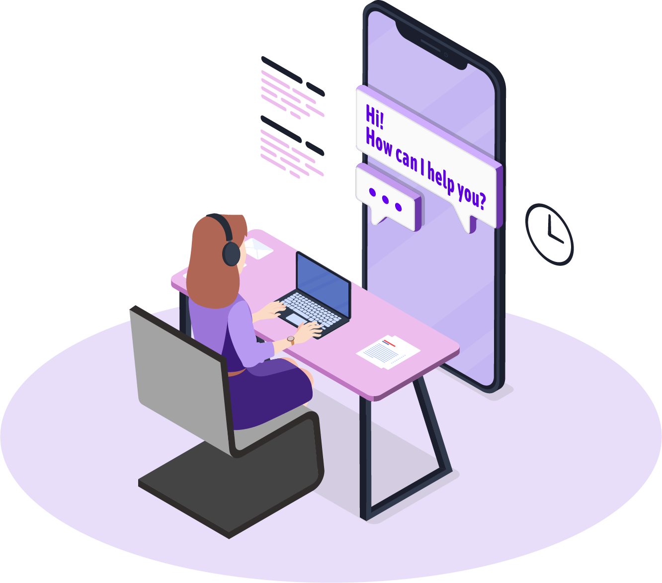 Support Without Leaving the App